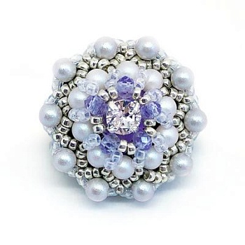 Брошь Ducharme Little Star Dove Grey Lilac